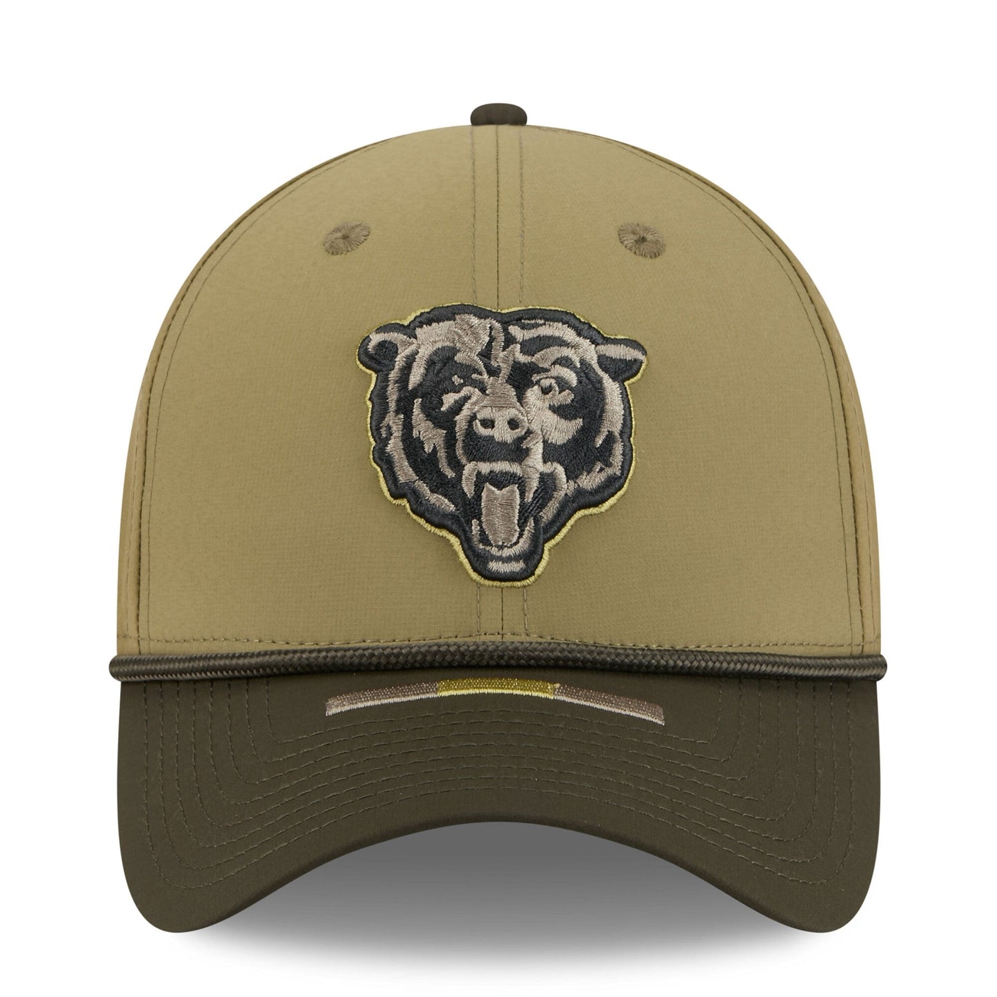 Men's New Era Green Chicago Bears 2025 Salute to Service 39THIRTY Flex Hat