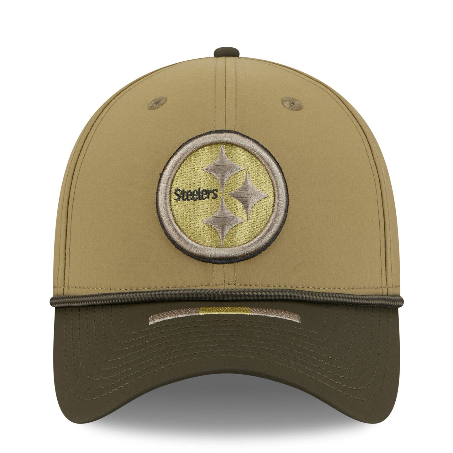 Men's Pittsburgh Steelers New Era Green 2025 Salute to Service 39THIRTY Flex Hat