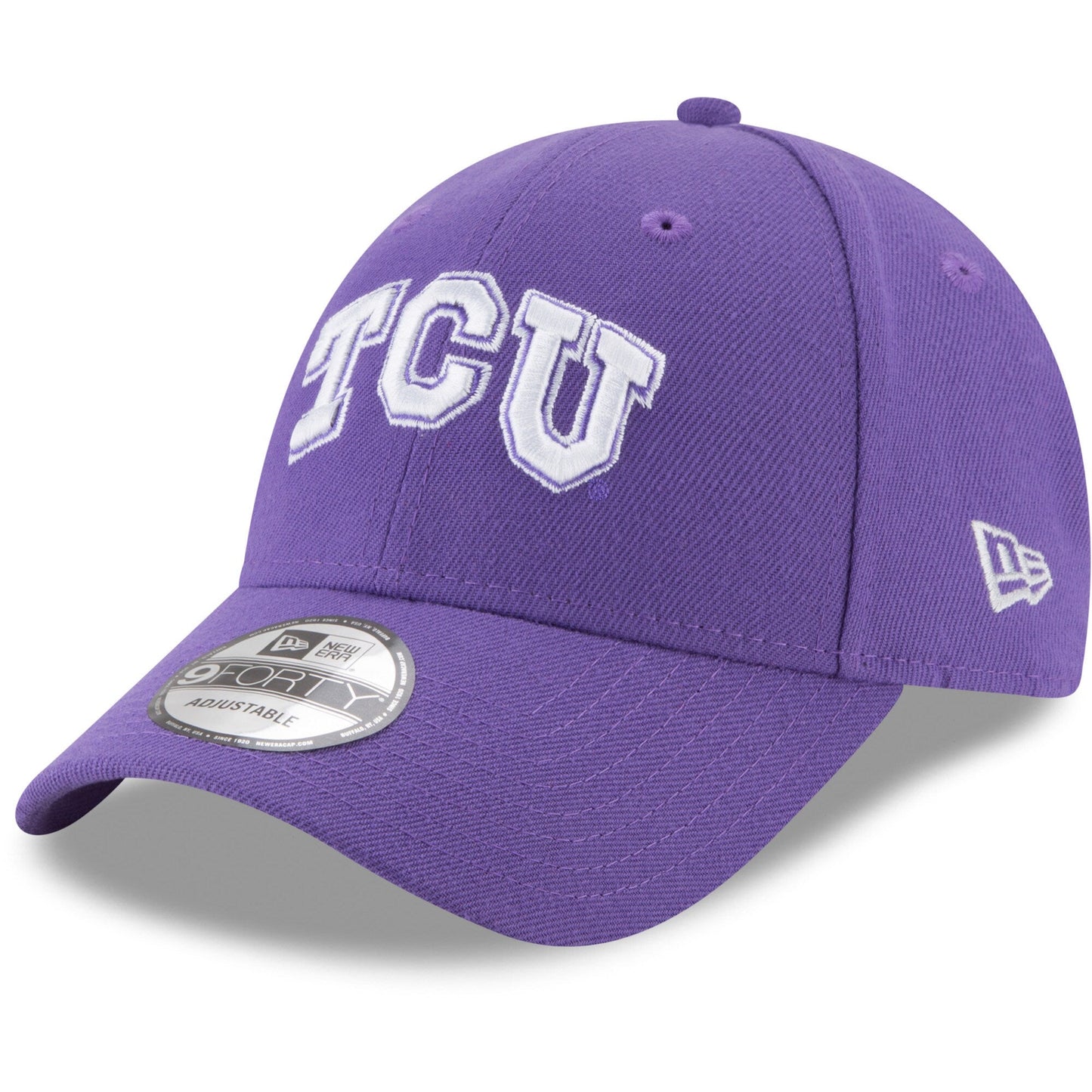 TCU Horned Frogs NCAA New Era The League Purple 9Forty Adjustable Hat