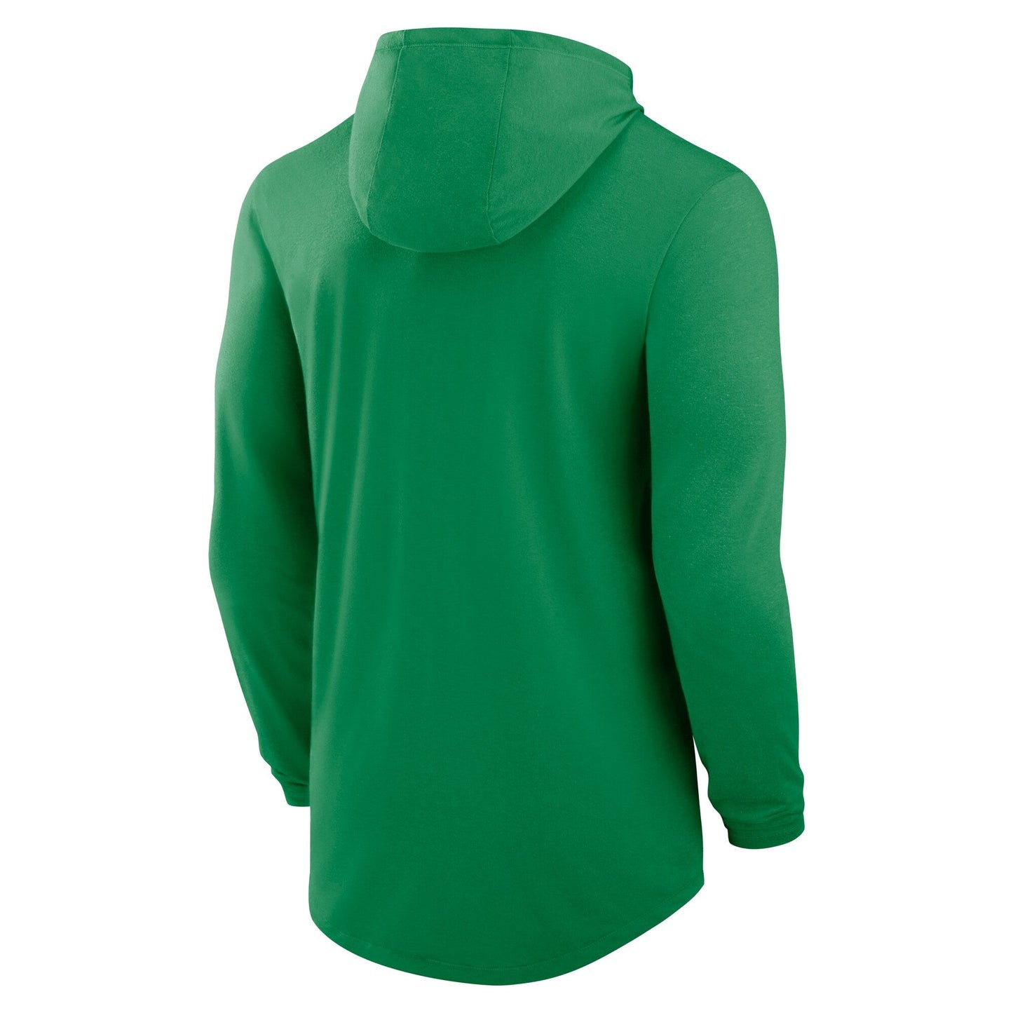 Men's Nike Green Oregon Ducks Lightweight Performance Long Sleeve Hoodie T-Shirt