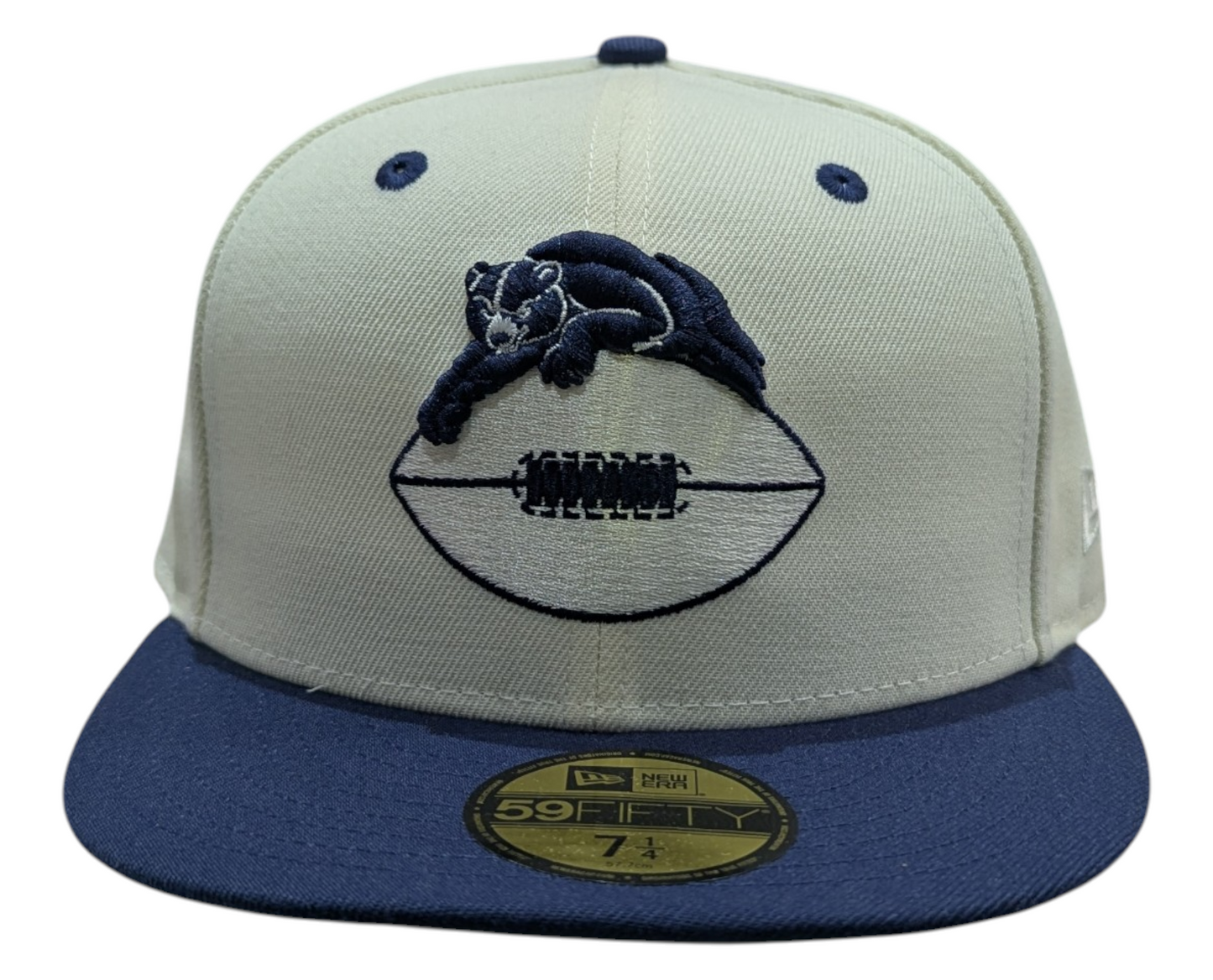 Chicago Bears Gridiron Chrome/Navy New Era 59FIFTY Fitted Hat