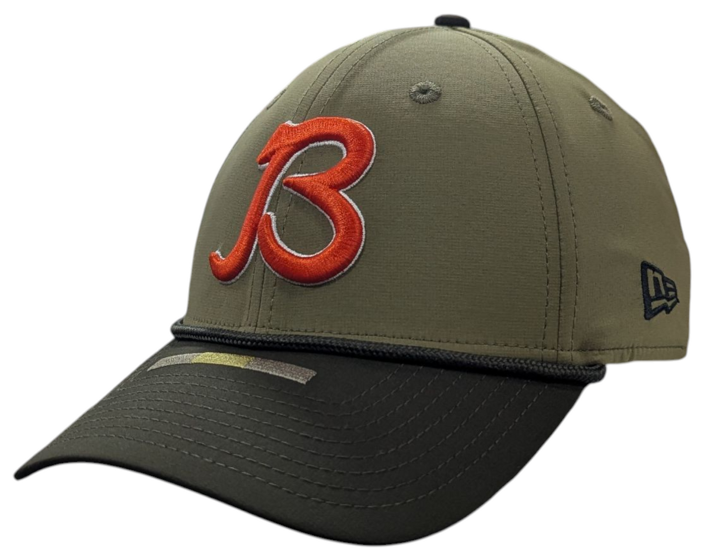 Men's New Era Green Chicago Bears B 2025 Salute to Service 39THIRTY Flex Hat