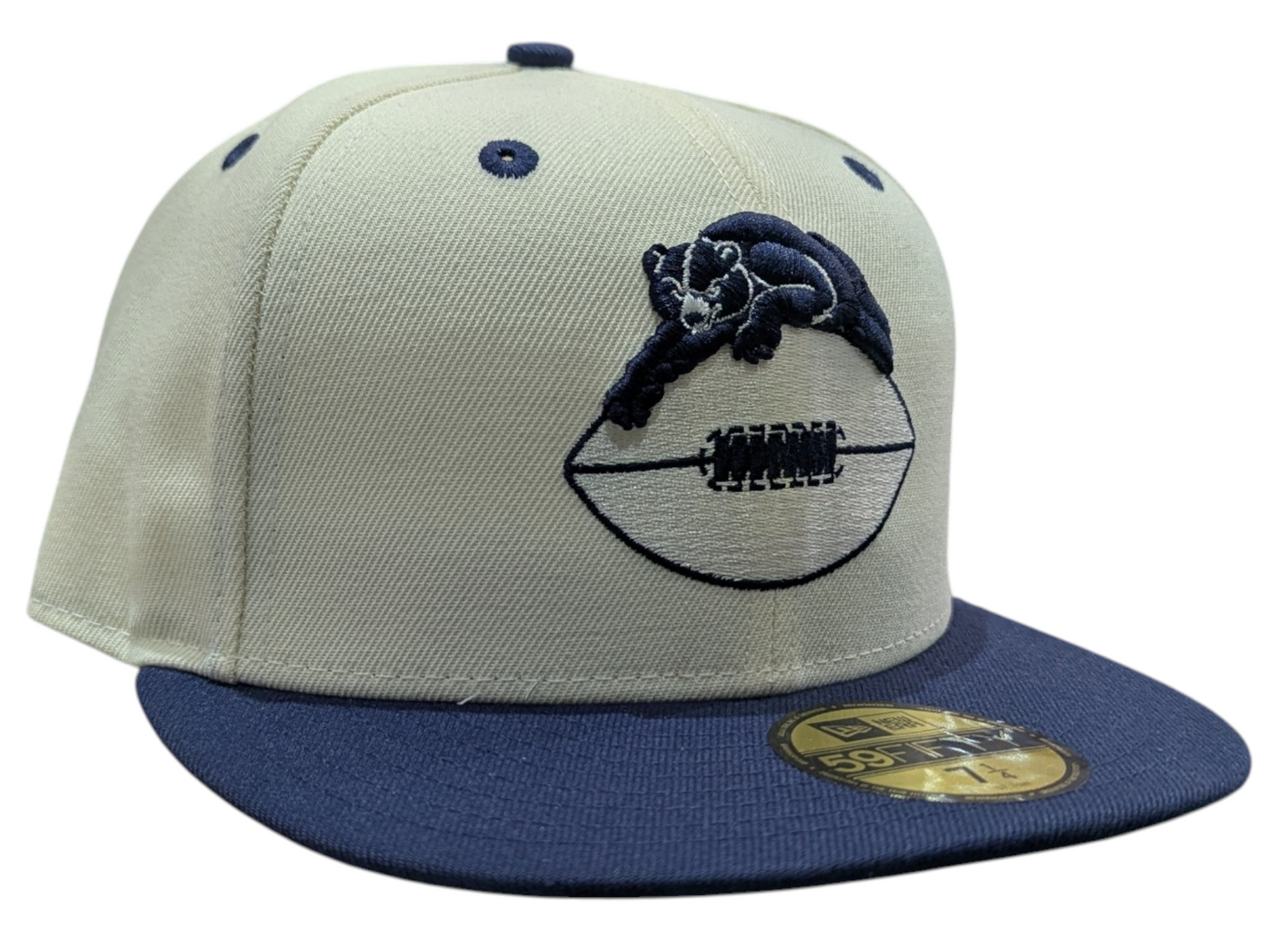 Chicago Bears Gridiron Chrome/Navy New Era 59FIFTY Fitted Hat
