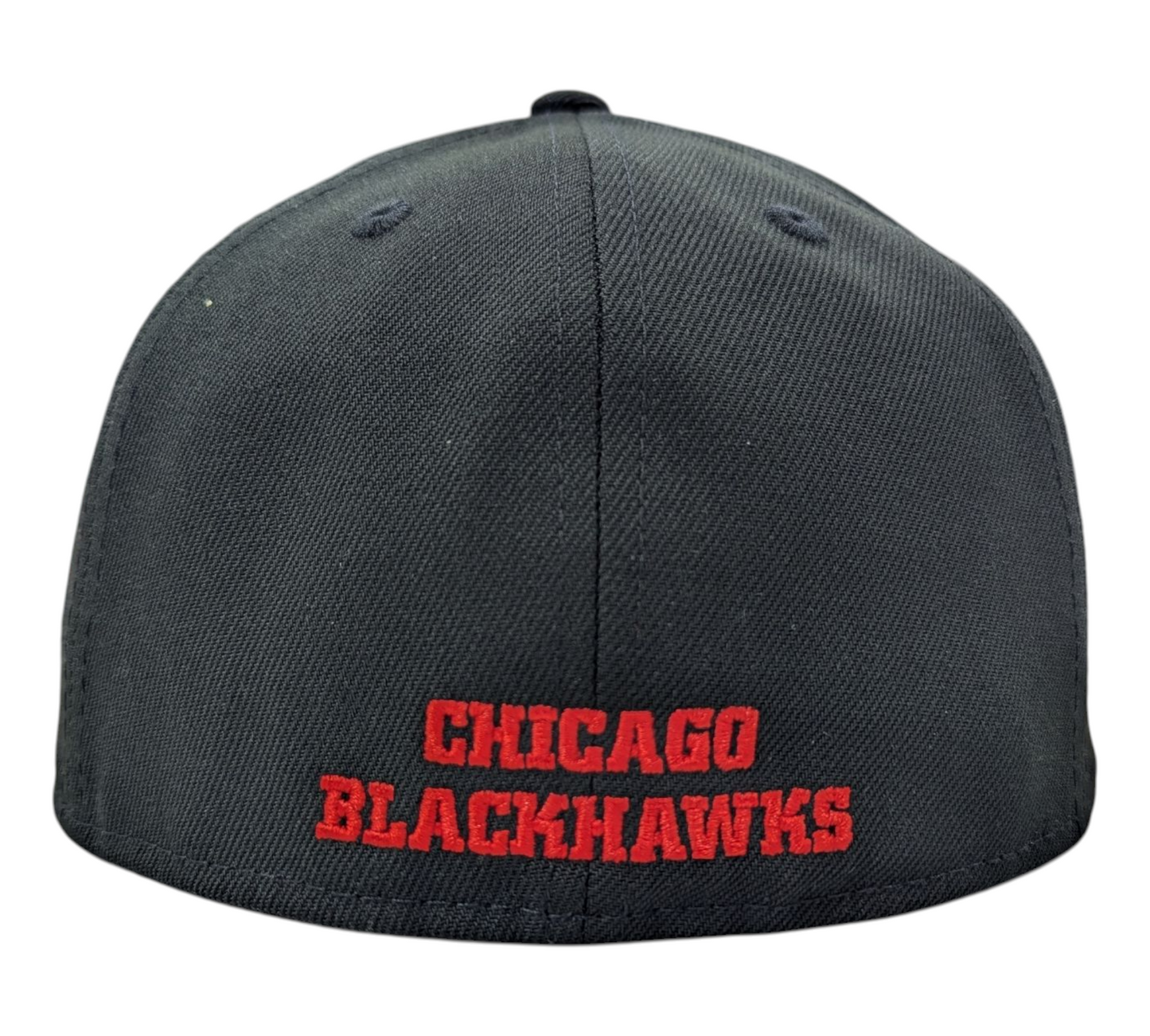 Chicago Blackhawks New Era Tommy Hawk Black 59FIFTY Fitted Hat