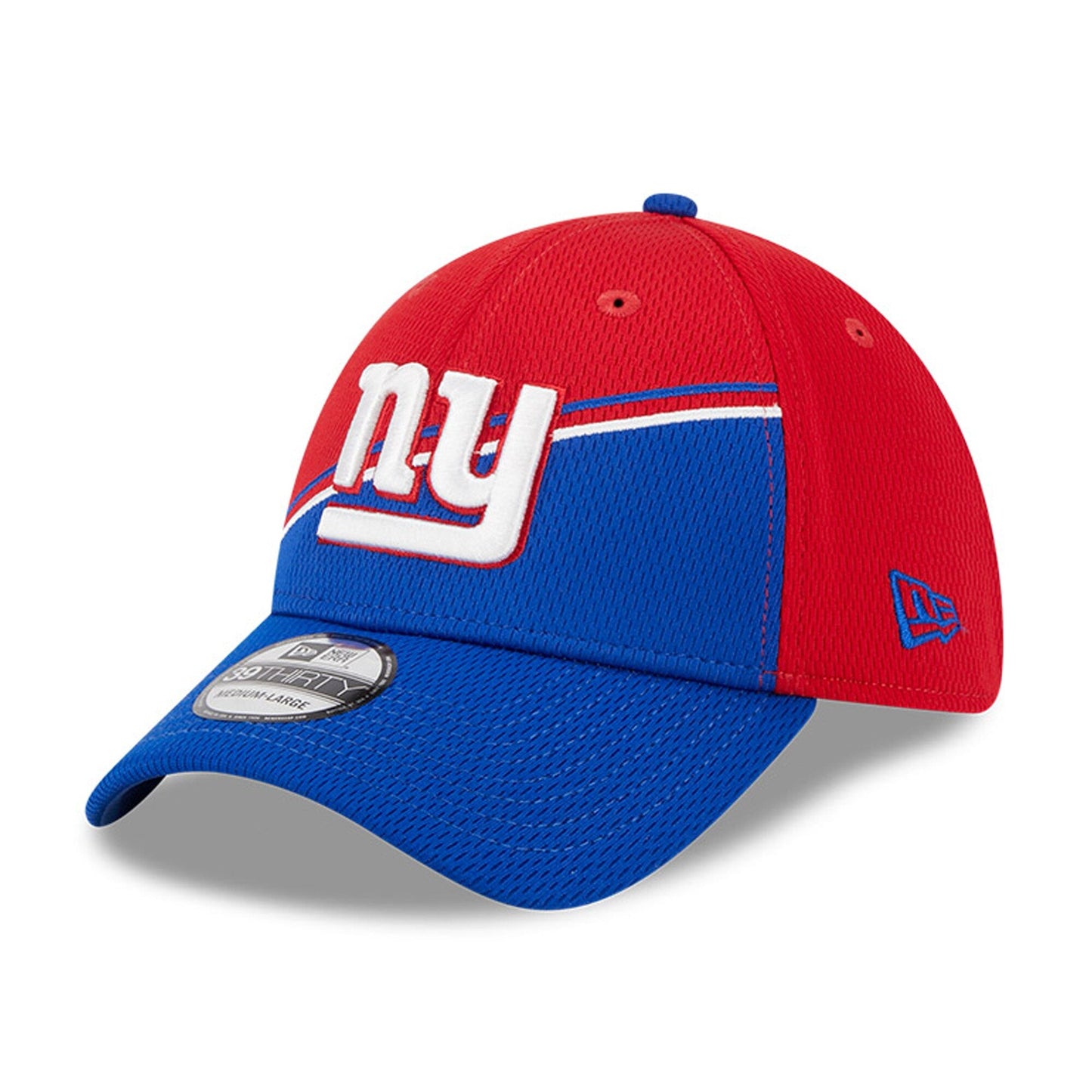 Men's New York Giants Primary Logo New Era Red/Blue 2023 Sideline 39THIRTY Flex Hat