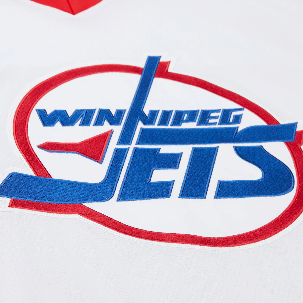 Men's Teemu Selanne Winnipeg Jets 1992-93 White Power Play Jersey