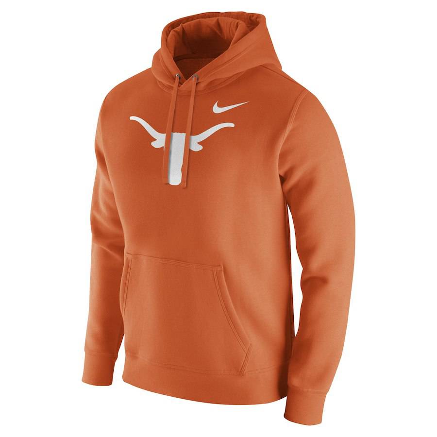 Men's Texas Longhorns Nike Burnt Orange Club Fleece Hoodie