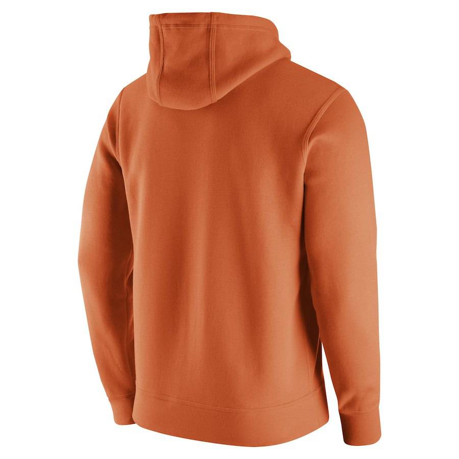 Men's Texas Longhorns Nike Burnt Orange Club Fleece Hoodie