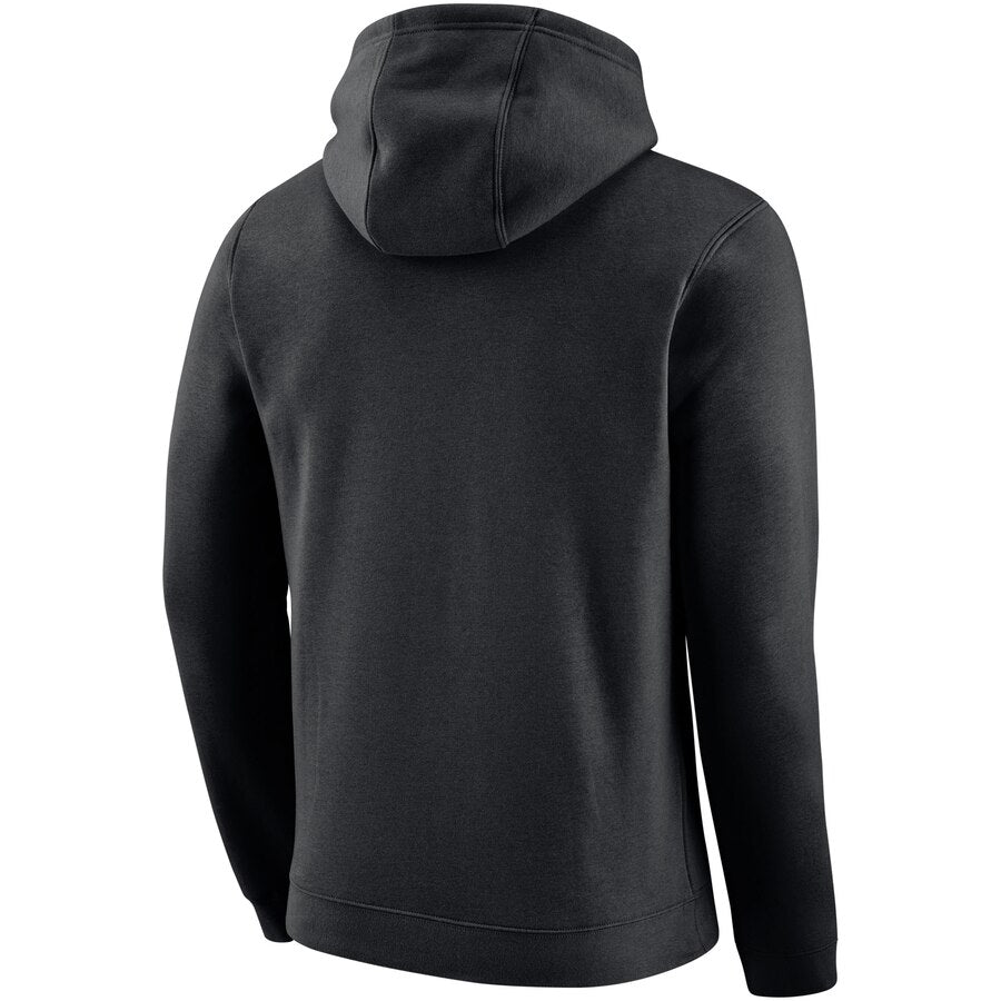 Ohio State Buckeyes Nike Logo Club Fleece Pullover Hoodie - Black