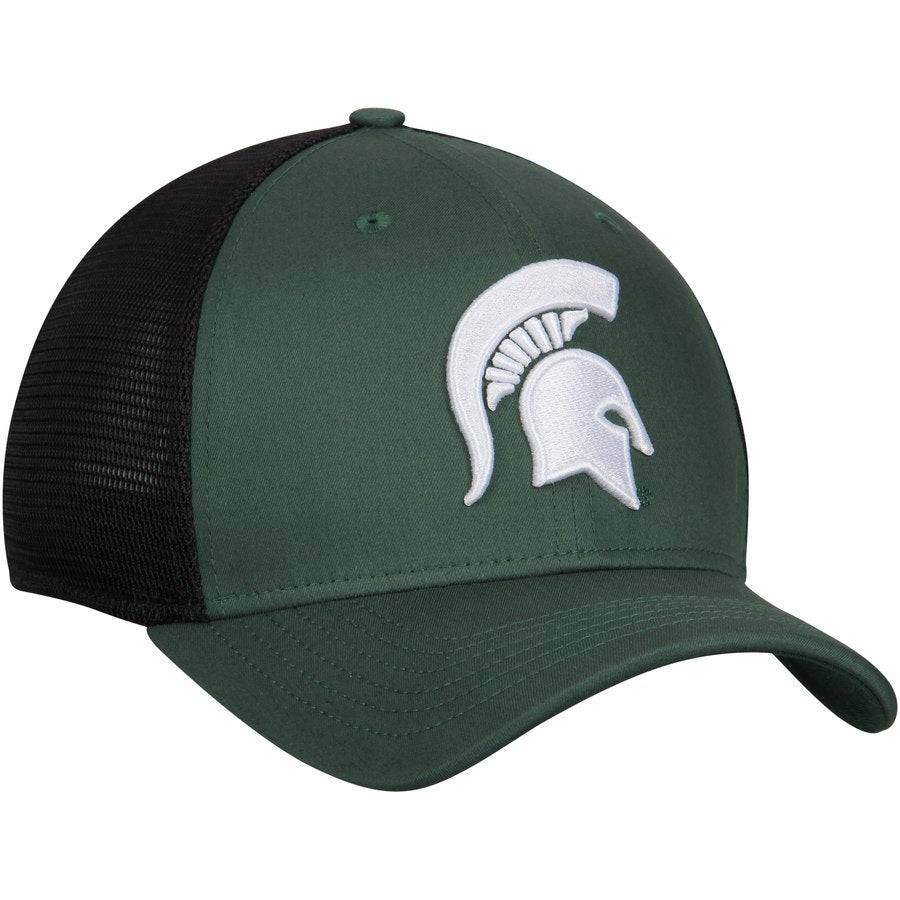 Michigan State Spartans Nike AeroBill Classic 99 Mesh Back Flex Hat - Green/Black