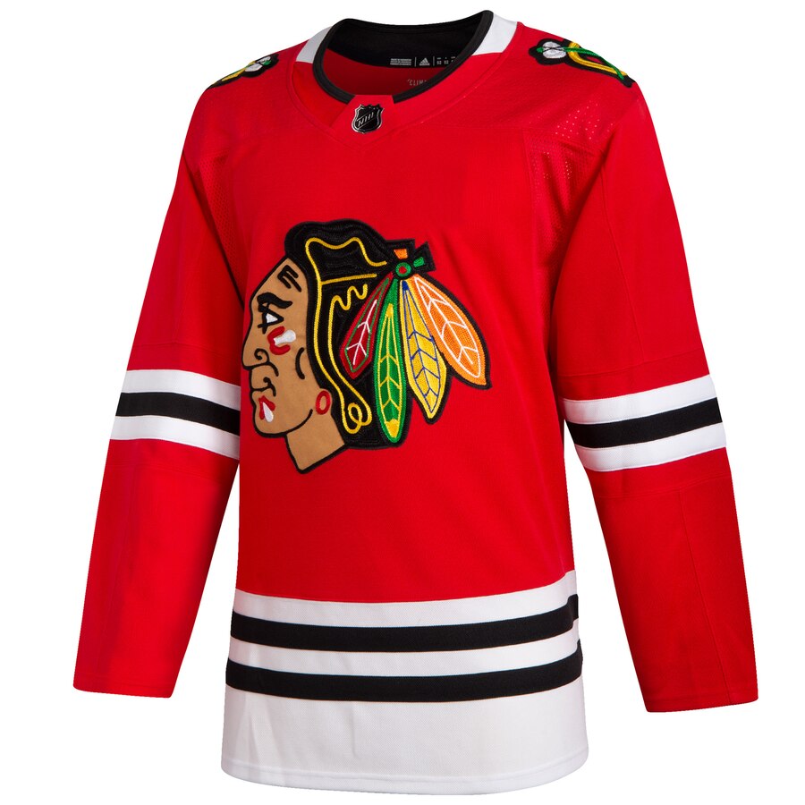 Men's Duncan Keith Chicago Blackhawks Home Red Adidas Authentic Jersey