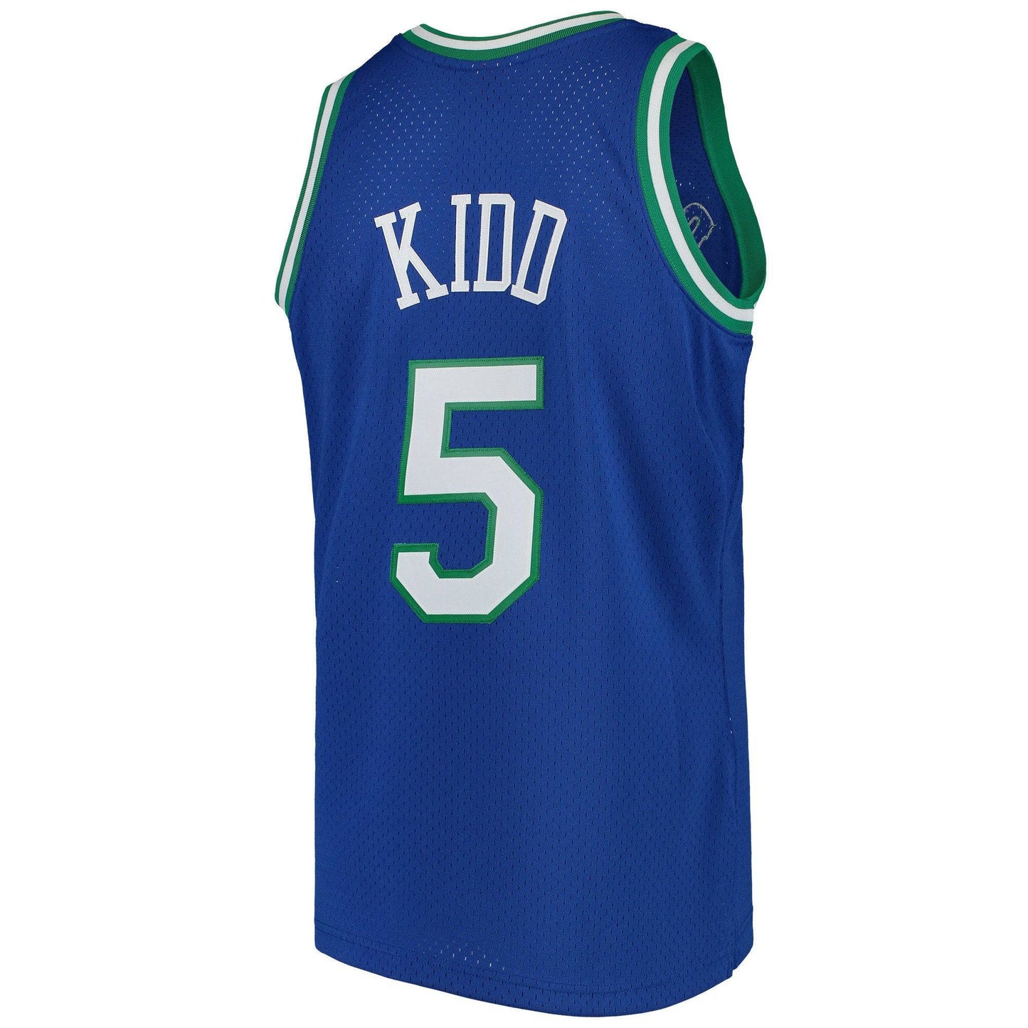Men's Dallas Mavericks Jason Kidd Mitchell & Ness Blue Swingman Jersey