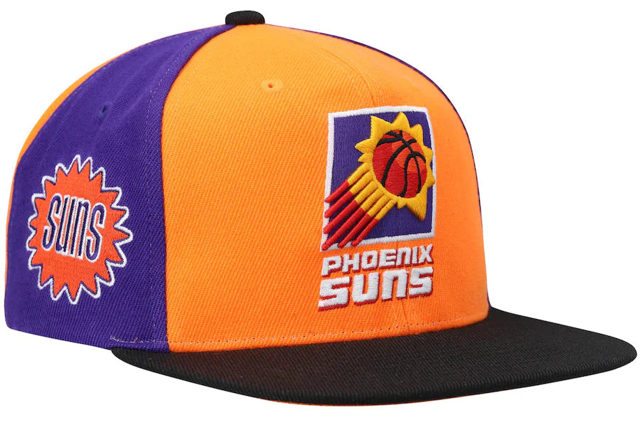 Phoenix Suns NBA On The Block Mitchell & Ness Snapback Hat