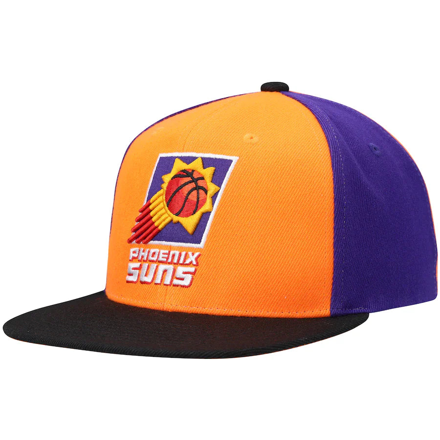 Phoenix Suns NBA On The Block Mitchell & Ness Snapback Hat