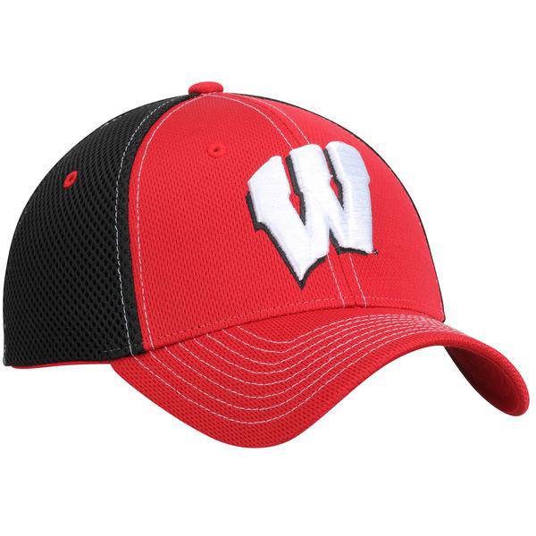 Men's NCAA Wisconsin Badgers Zephyr Vapor Rally 2 Flex Fit Hat