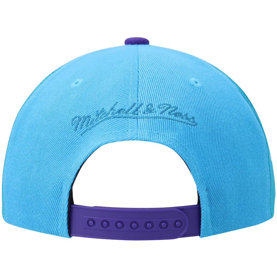 Utah Jazz NBA On The Block Mitchell & Ness Snapback Hat
