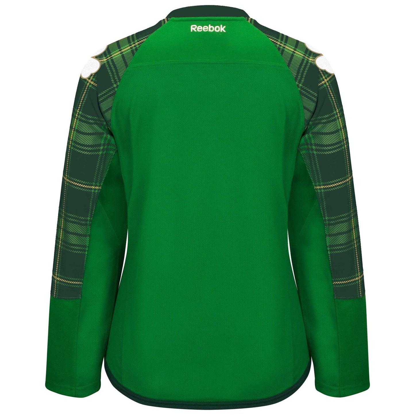 Women's Chicago Blackhawks Tartan Practice  St. Patrick's Day Replica Jersey