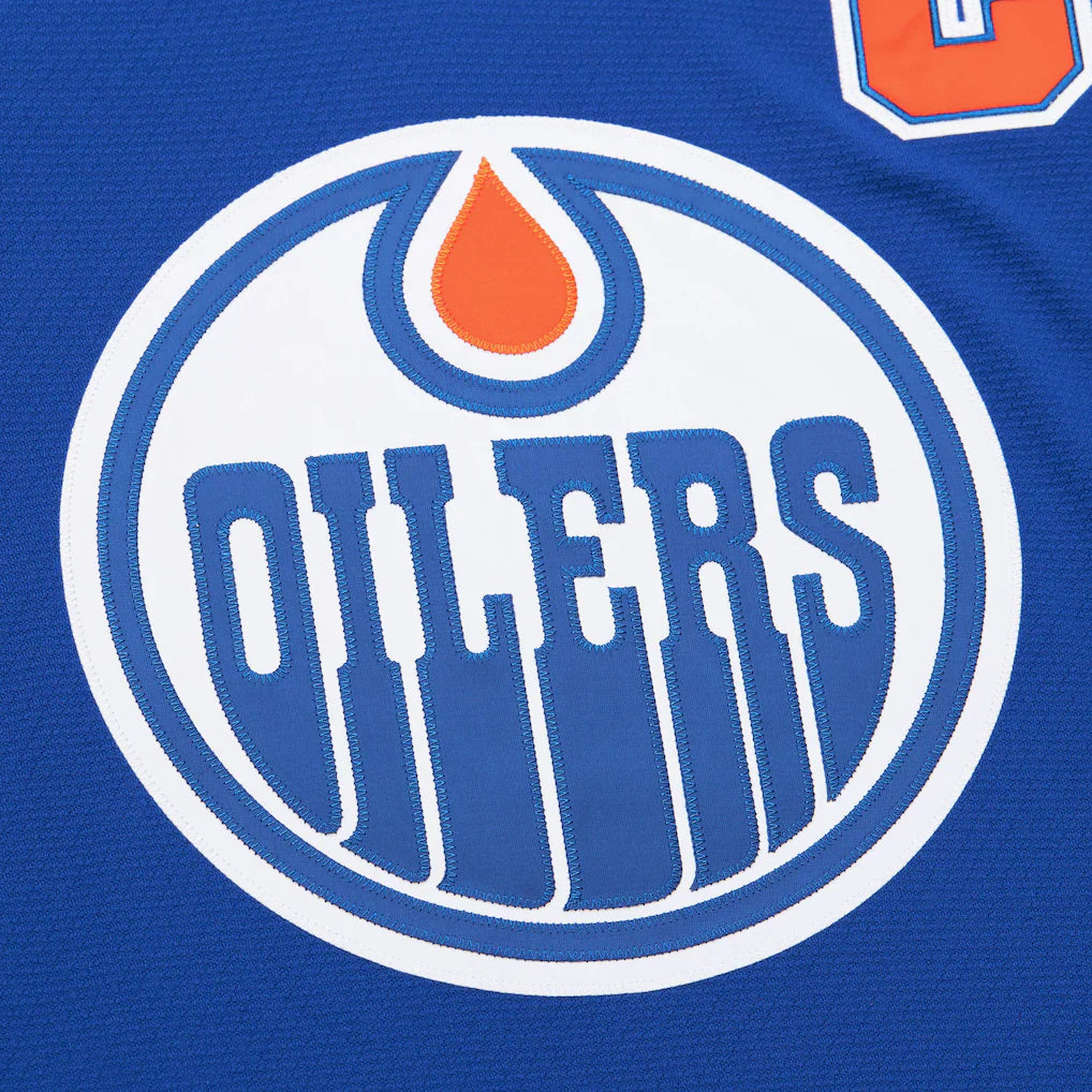 Men's Wayne Gretzky Edmonton Oilers 1986-87 Blue Power Play Player Jersey
