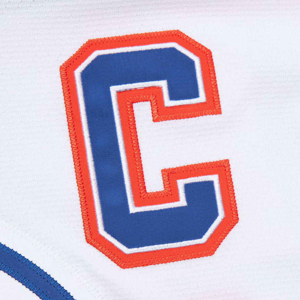 Men's Wayne Gretzky Edmonton Oilers 1986-87 White Power Play Player Jersey