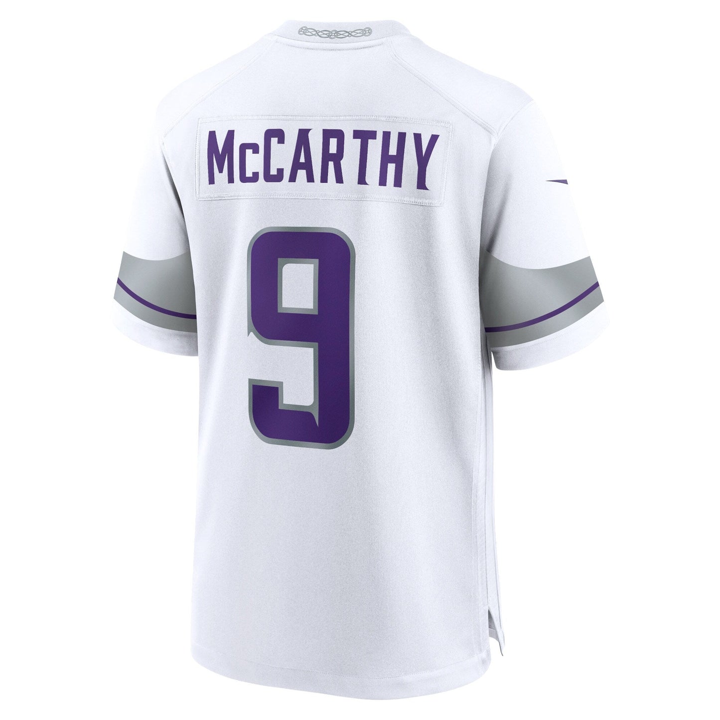Youth Minnesota Vikings JJ McCarthy Nike White Alternate Game Player Jersey